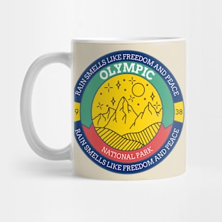 Olympic National Park Hiking Camping Outdoors Outdoorsman Mug